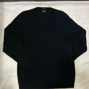 J.CREW MEN BLACK LONG SLEEVE SWEATER,